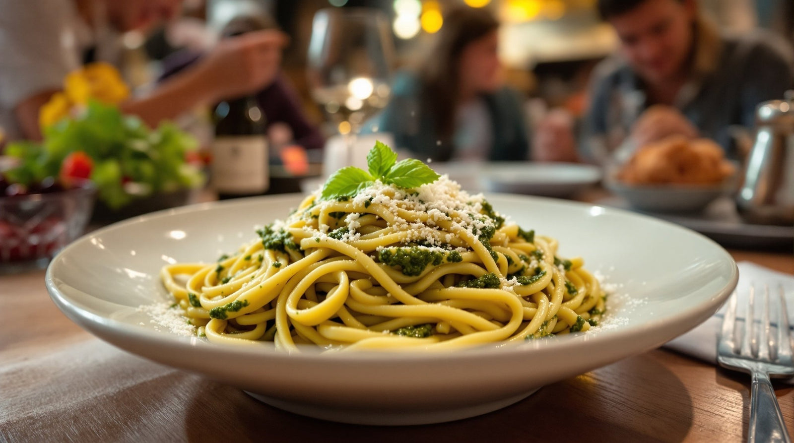 Pasta al Pesto Genovese_ciao_pasta_simple_blog_italian_aldente_foodie