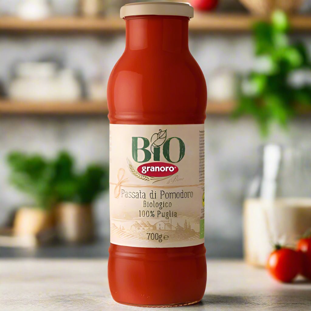COULIS DE TOMATES BIOLOGIQUES PASSATA - CIAO PASTA - ORGANIC TOMATO - TOMATO SAUCE - SAUCE TOMATE - ITALIAN PRODUCTS - ITALIE
