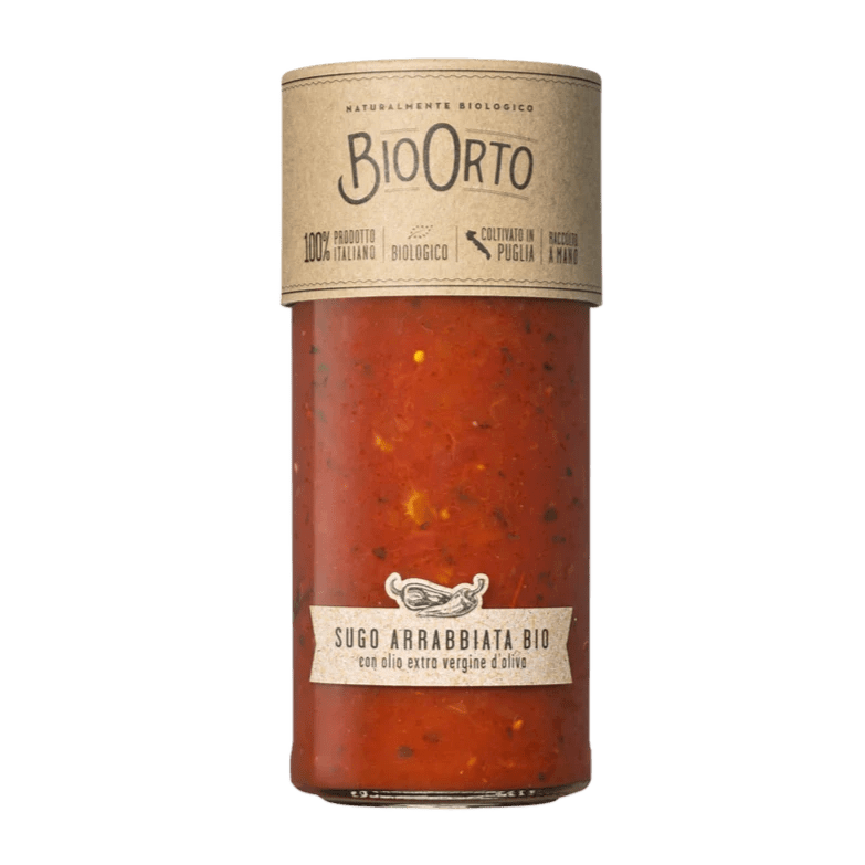 SAUCE ARRABBIATA BIOLOGIQUE