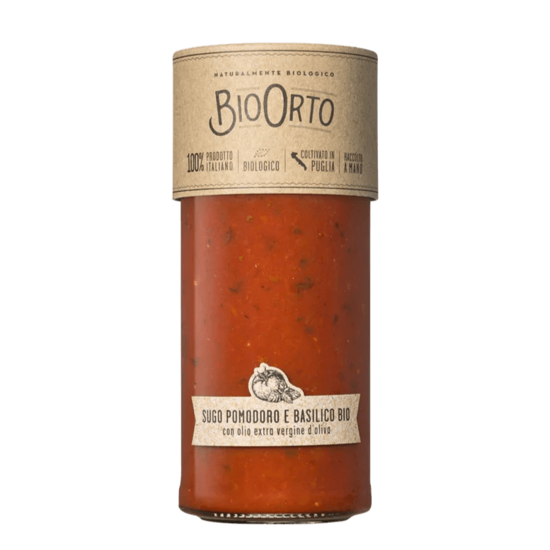 SAUCE TOMATE ET BASILIC BIOLOGIQUE