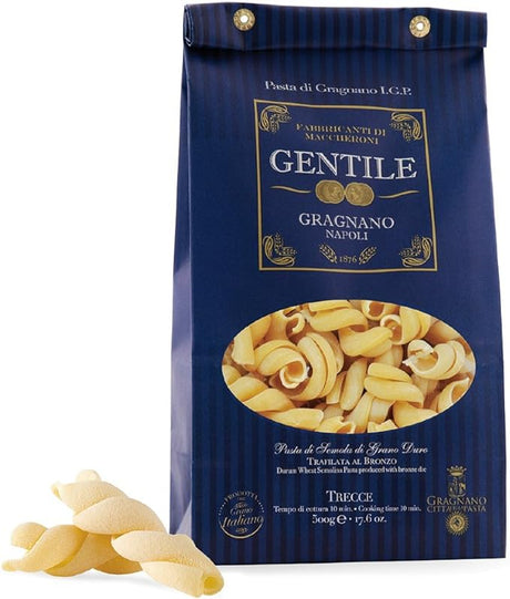 TRECCE - CIAO PASTA- gentile pasta - ITALIAN PASTA- ITALIAN PRODUCT - PRODUIT ITALIE- PÂTE ARTISANALE- ARTISANAL PASTA